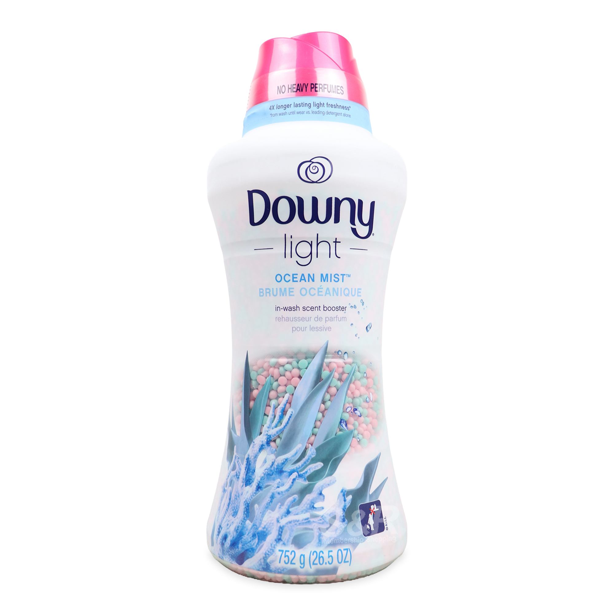 Downy Light Ocean Mist In-Wash Scent Booster 752g Downy Light Ocean Mist In-Wash Scent Booster 752g